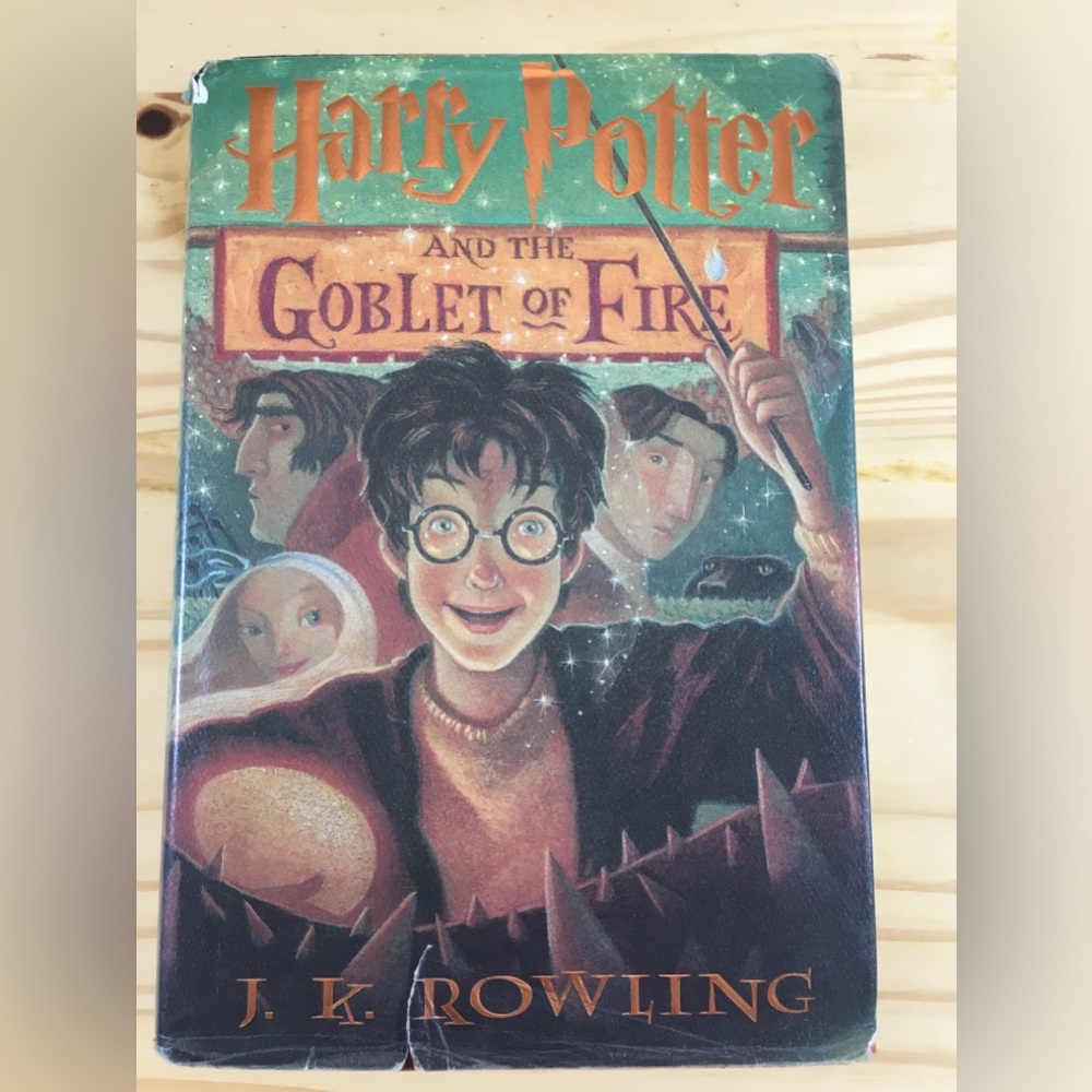 Harry Potter and the Goblet of Fire by J. K. Rowling Hard Cover American 1st Ed.
